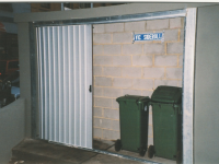 Rubbish Bin Storage - Side Roll Garage Roller Doors